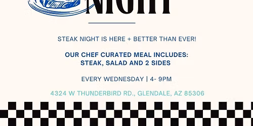 Steak night!
