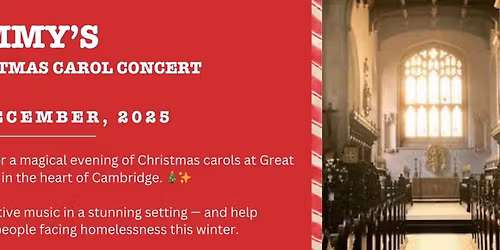 Jimmy's Carol Concert