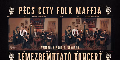 KACAJ \u2022 P.C.F.M. \u2022 LEMEZBEMUTAT\u00d3 \u2022 BUDAPEST \u2022 VEND\u00c9G: HIPN\u00d3ZIA, BOYONG\u00d3