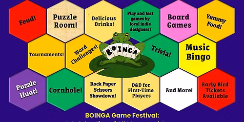 BOINGA Game Festival at Harpoon Brewing in Boston!