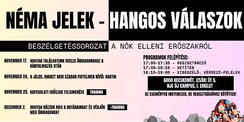 N\u00e9ma Jelek \u2013 Hangos V\u00e1laszok: Besz\u00e9lget\u00e9ssorozat a n\u0151k elleni er\u0151szakr\u00f3l