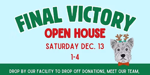 Open House at Final Victory Animal Rescue