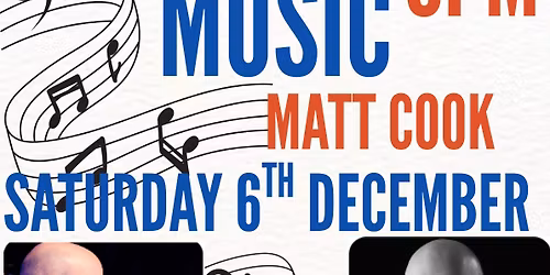 Matt Cook Live Music at the Aviator Clacton 8pm