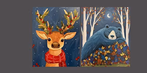 A Thirst For Art at Mountain State {Christmas Buck or Autumn Nap}