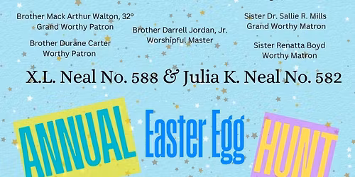 Annual Joint Easter Egg Hunt
