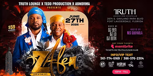 Zafem - Live in the City - June 27 - Truth Lounge