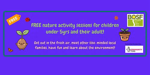 Nature activities for 'little sprouts' (under 5s)