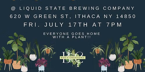 Plant Bingo & Sips @ Liquid State
