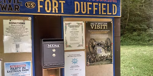 Friends of Fort Duffield Meeting