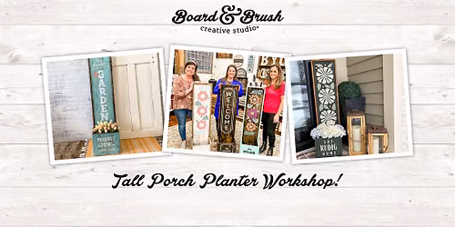 \ud83c\udf3f Specialty Porch Planter Workshop \u2013 Create Your Own!