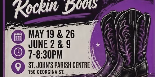 Line Dancing Class with Rockin\u2019 Boots Line Dancing