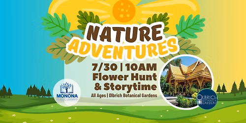 Nature Adventures: Flower Hunt & Storytime at Olbrich Gardens