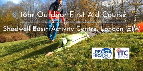 ITC Outdoor First Aid Course - 16hrs, 2 days (weekend courses)