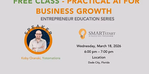 FREE CLASS - Practical AI for Business Growth