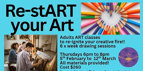 Re-stART your Art - Adults Drawing