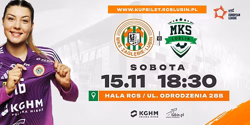 EHF: KGHM Zag\u0142\u0119bie Lubin PGE MKS El-Volt Lublin