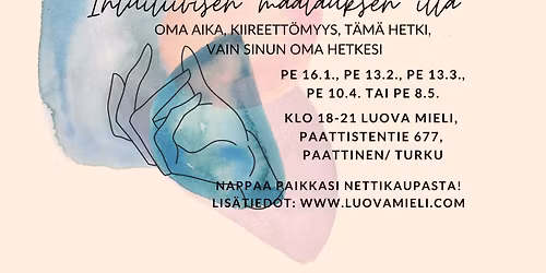 Intuitiivisen maalauksen ilta