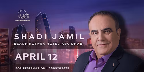 Shadi Jamil Concert in Abu Dhabi
