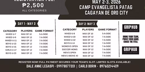 2ND GRIP HUB PH ANNIVERSARY FOOTBALL FESTIVAL