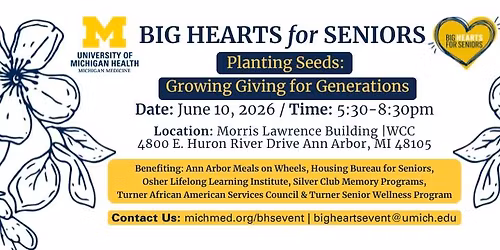 Big Hearts for Seniors- Planting Seeds: Growing Giving for Generations