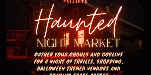 Haunted Night Market \ud83c\udf83