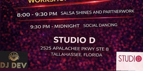 Salsa Bachata Social with Latin Dance Artist