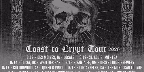 Coast to Crypt Tour: Graveripper (IN)