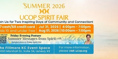 Summer 2026 UCOP Spirit Fair