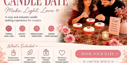 Candle Date: Make, Light & Love