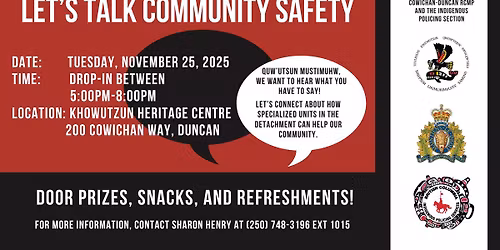 Let's Talk Community Safety