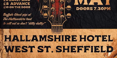 Buffalo Ghost \/ Cold Hands @ The Hallamshire Hotel