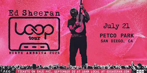 Ed Sheeran San Diego Tickets