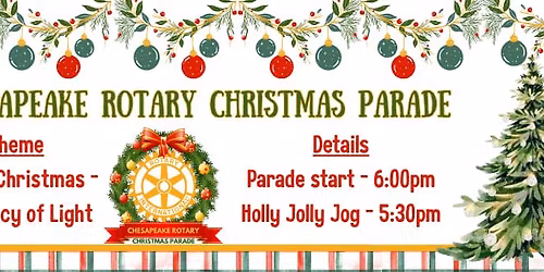 2025 Chesapeake Rotary Christmas Parade