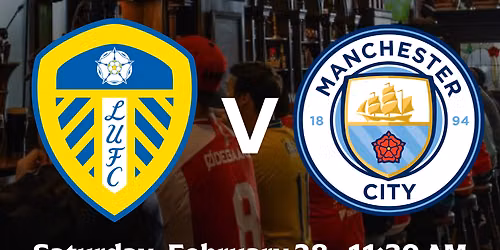 Leeds United vs Manchester City at Elland Road