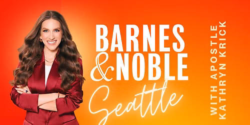 SEATTLE WASHINGTON BOOK SIGNING - Barnes & Noble