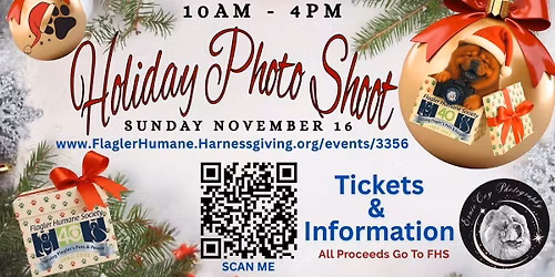 Dog Holiday Photo Shoot!