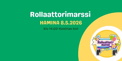 Rollaattorimarssi Haminassa