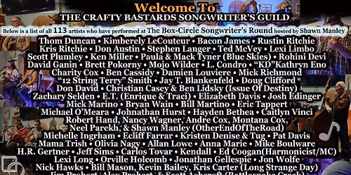 \u25a0\u25cb Songwriter's Round XVII @ Crafty's