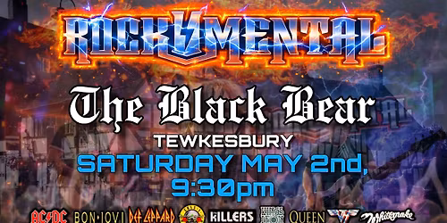ROCKUMENTAL live at THE BLACK BEAR, TEWKESBURY