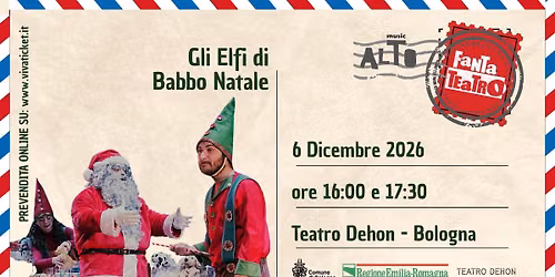 Gli Elfi di Babbo Natale - Teatro Dehon