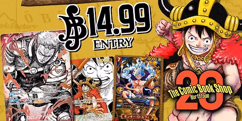 One Piece Card Game OP17 Win-A-Box Tournament at The Comic Book Shop NorthTown Mall!