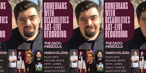 Comedians with Disabilities Act- Live Recording!
