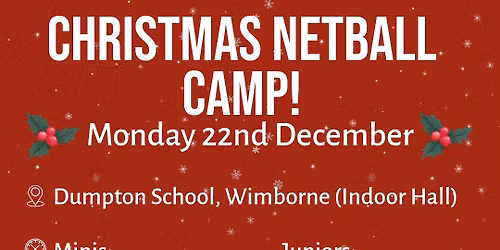 Christmas Netball Camp 