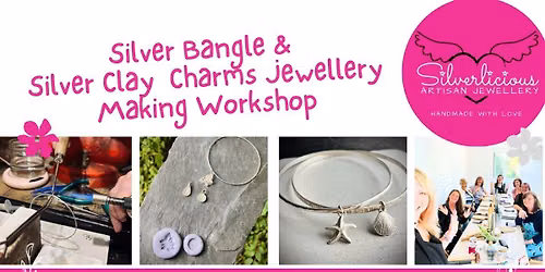 Make a Silver Bangle & Silver Clay Charms | Silversmithing Workshop in Shropshire