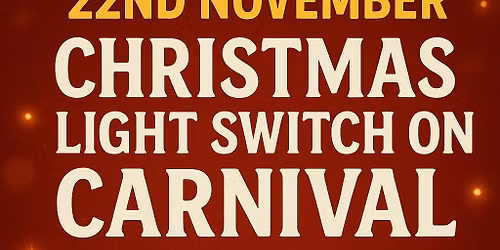 Christmas Light Switch on Carnival Day