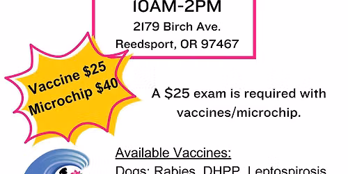 OCHS Vaccine Clinic Reedsport!