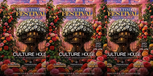 The Ultimate Festival Experience: Culture House Day 1