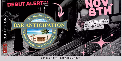 ETB debut @ Bar Anticipation in Lake Como, NJ \ud83d\udd25