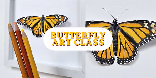 Butterfly Art Class: Monarch Butterfly