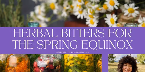 Herbal Bitters for the Spring Equinox with Liz Faermark